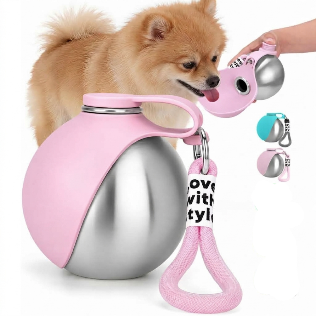 Botella de agua Portatil para Mascotas