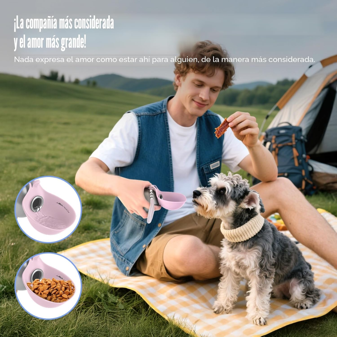Botella de agua Portatil para Mascotas
